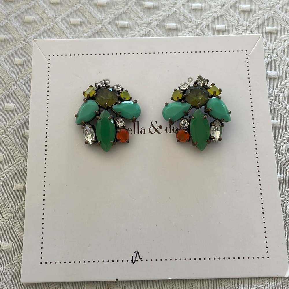 Naomi Cluster earrings